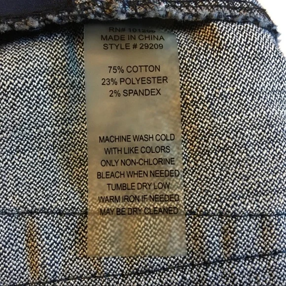 Soft Surroundings elastic denim jean shorts small - Picture 8 of 8